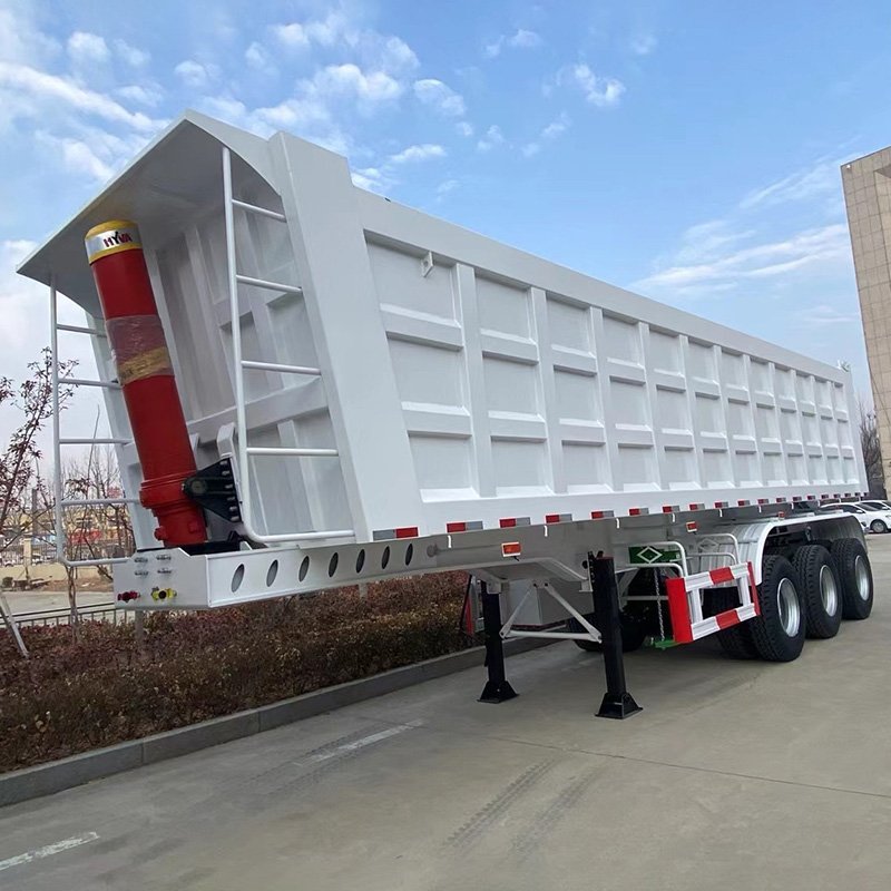 Remolque Volquete de 3 Ejes para Trabajo Pesado