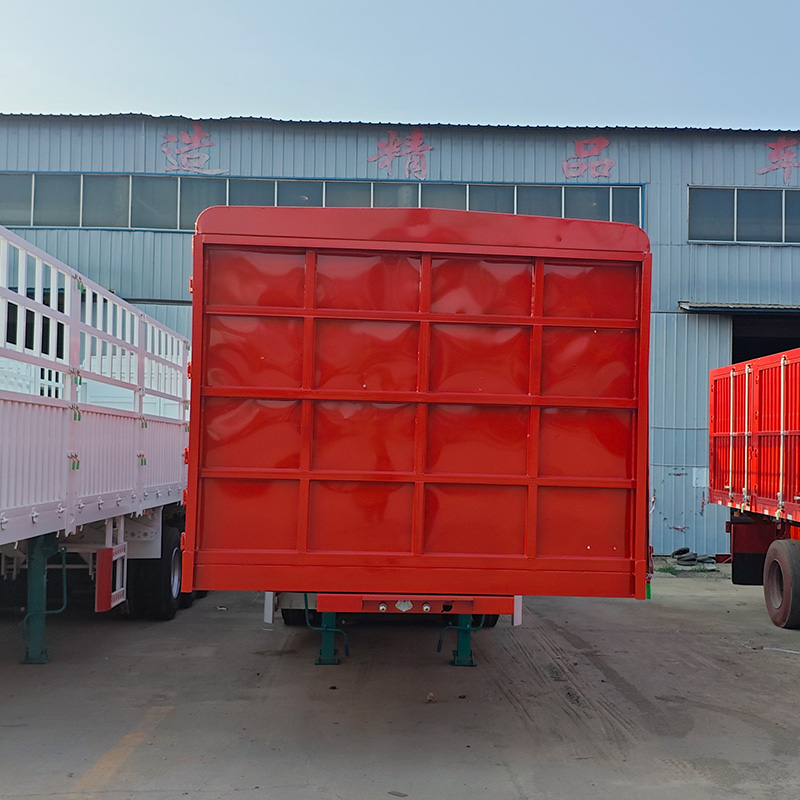 Remolque de valla de 3 ejes de 12.5m