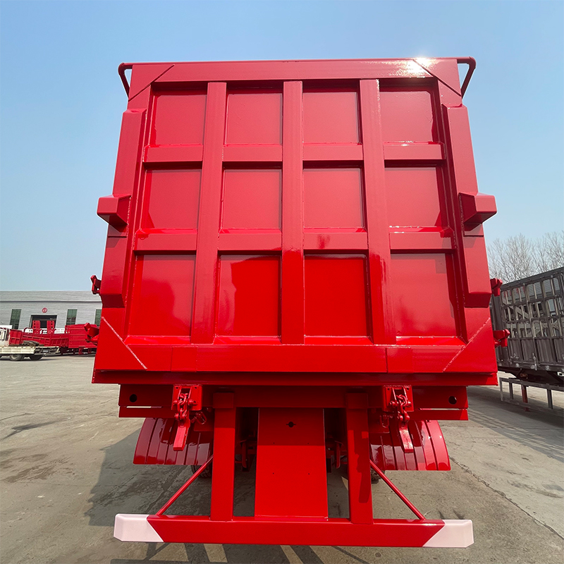 Remolque de Carga Cerrado de 3 Ejes para Uso Pesado