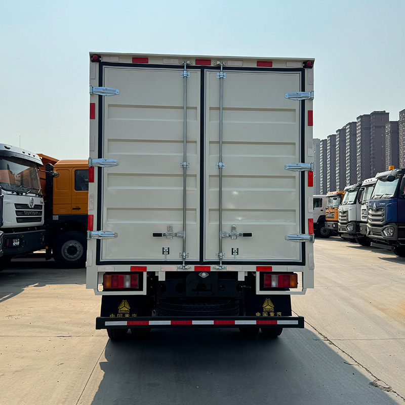 Howo 4x2 Camión de Caja de Carga