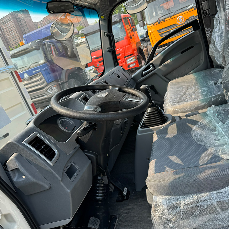 Howo 4x2 Camión de Caja de Carga