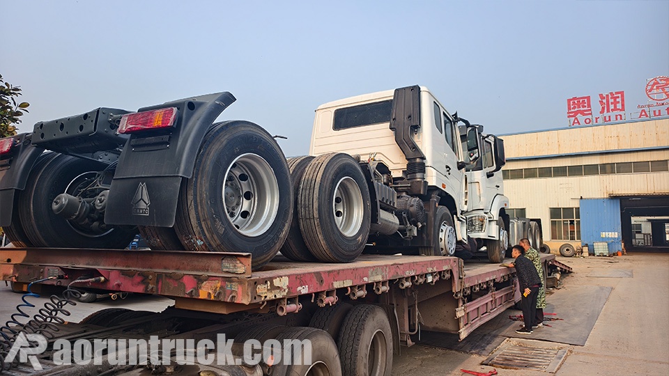 Camiones tractores HOWO NX exportados a la RDC | Aorun Heavy Trucks
