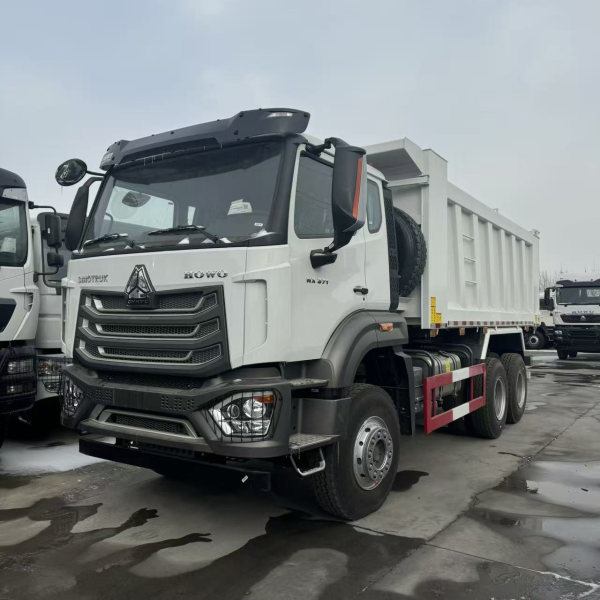 HOWO 6x4 volquete blanco imagen principal 2