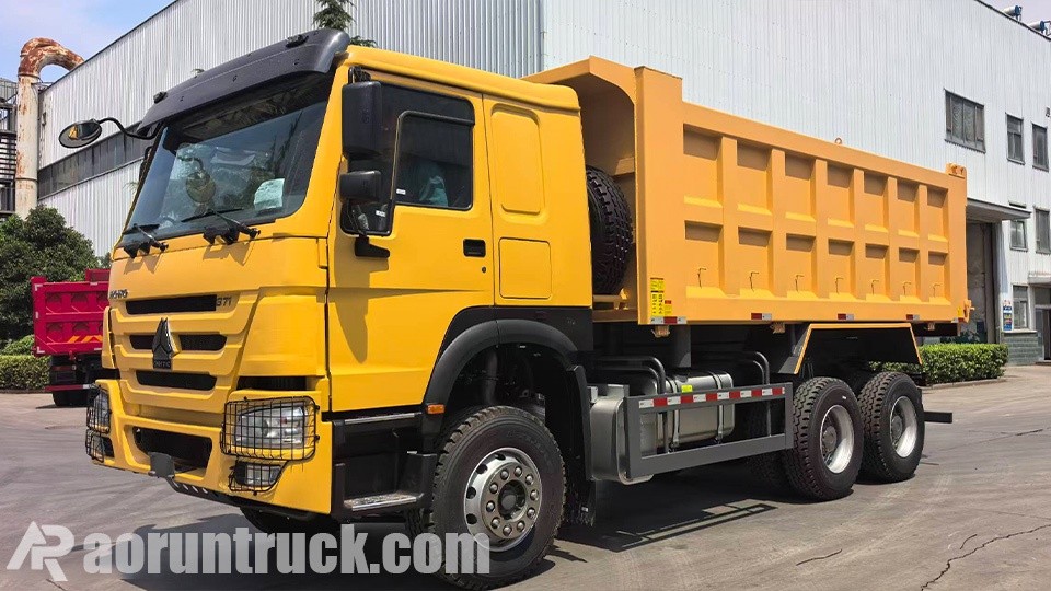 sierra leone howo new dump truck