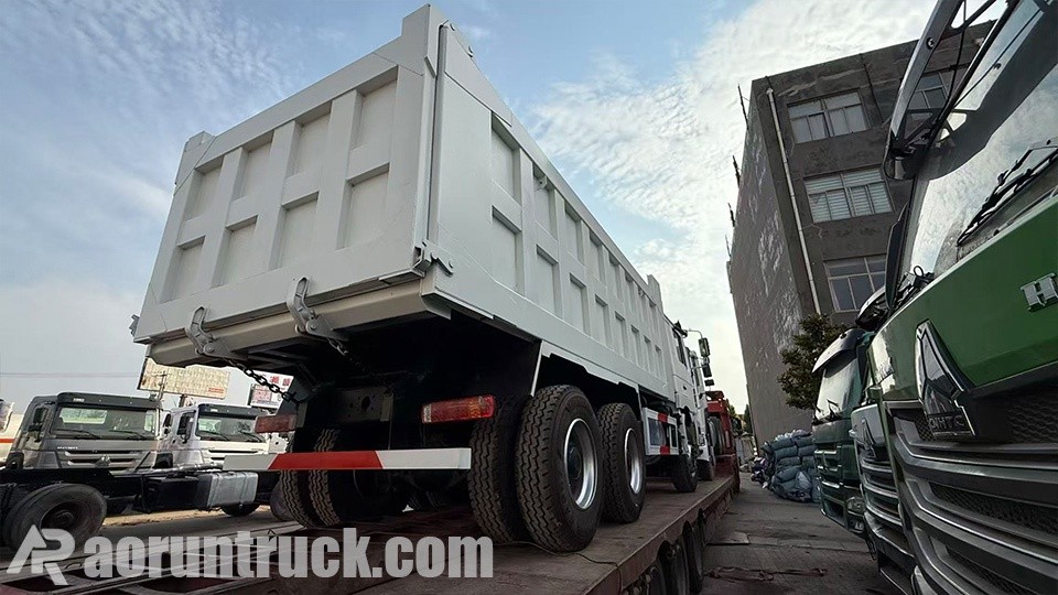 dump tractor truck to drc