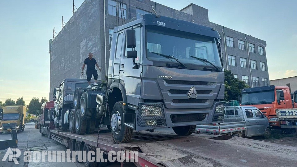 exportación de camiones tractores a Dakar, Senegal
