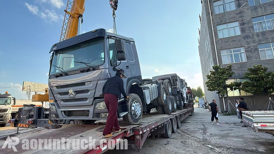 3 camiones tractores exportados a Somalia sector marítimo de Somalia
