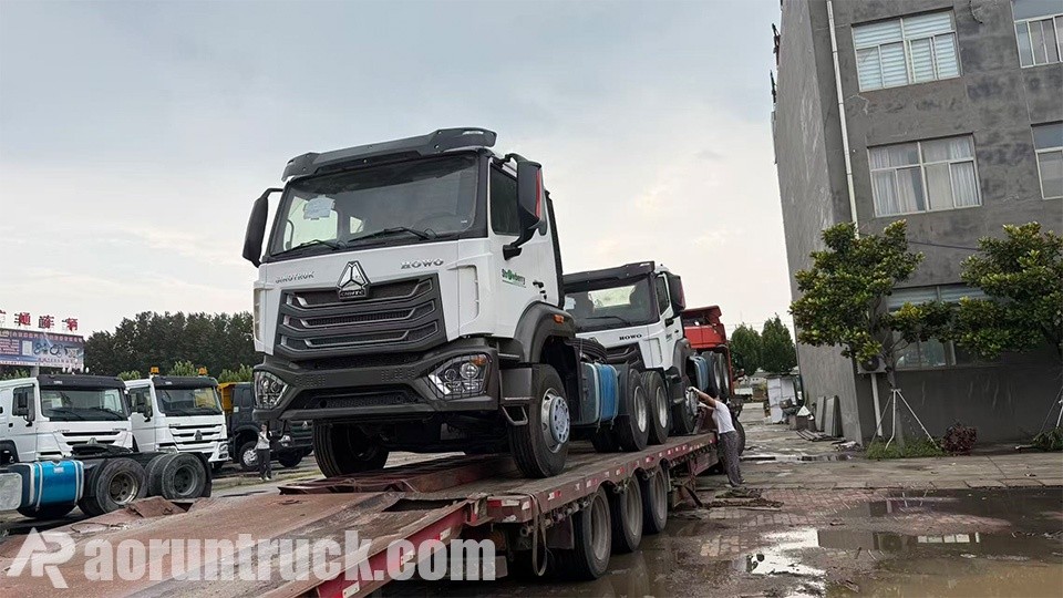 2 unidades de camiones tractores Sinotruk Hohan 6x4 enviadas a Guyana 2