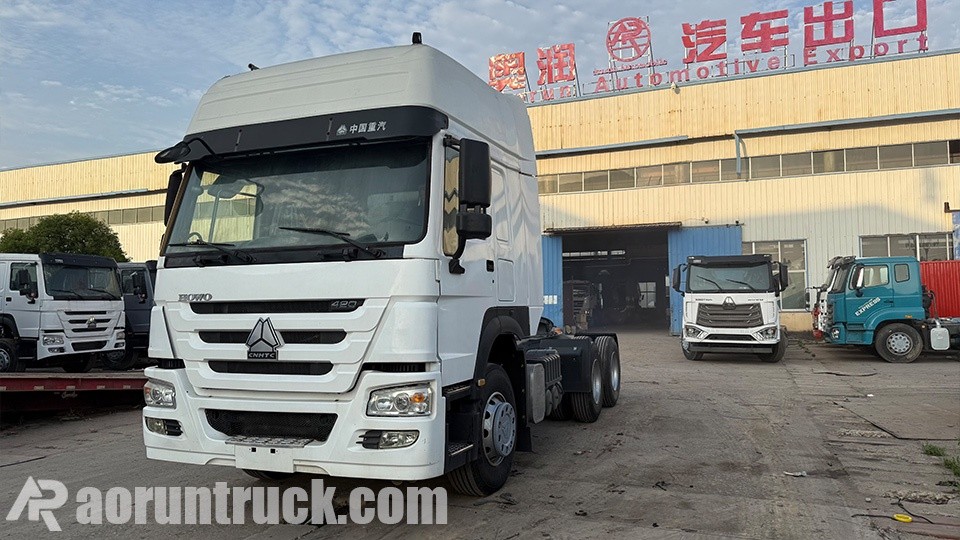 La delegación de Turkmenistán visita la fábrica de Aorun para inspeccionar los camiones tractores de gas natural SINOTRUK HOWO T7H 2