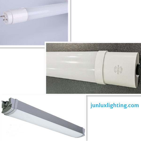 LED tube lights interior glass/tri proof lights T8 project home classroom supermarket lights subway food making factory lights