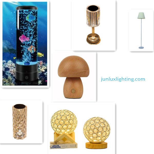 LED fish table light mushroom floor light interior light interior lights desk light