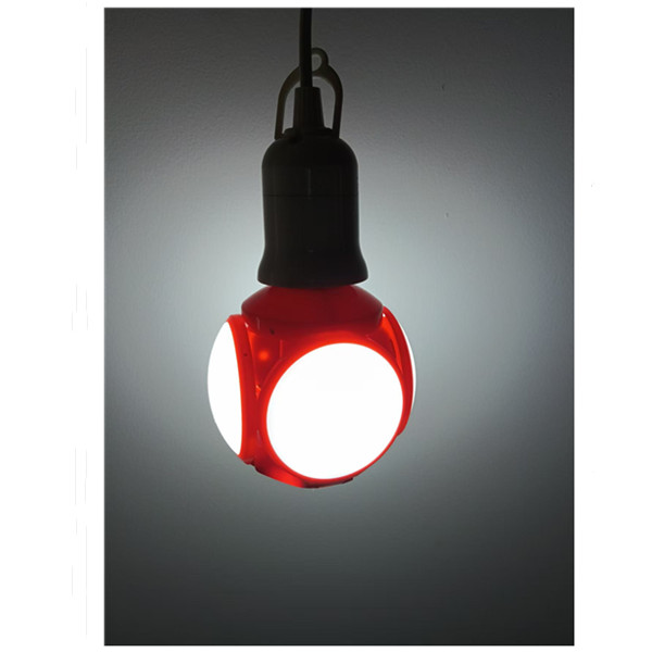 led football light interior bulb lamp red/ble shade bulb lighting