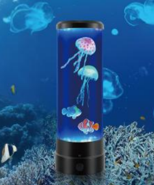 jellyfish fish light interior lamp children light