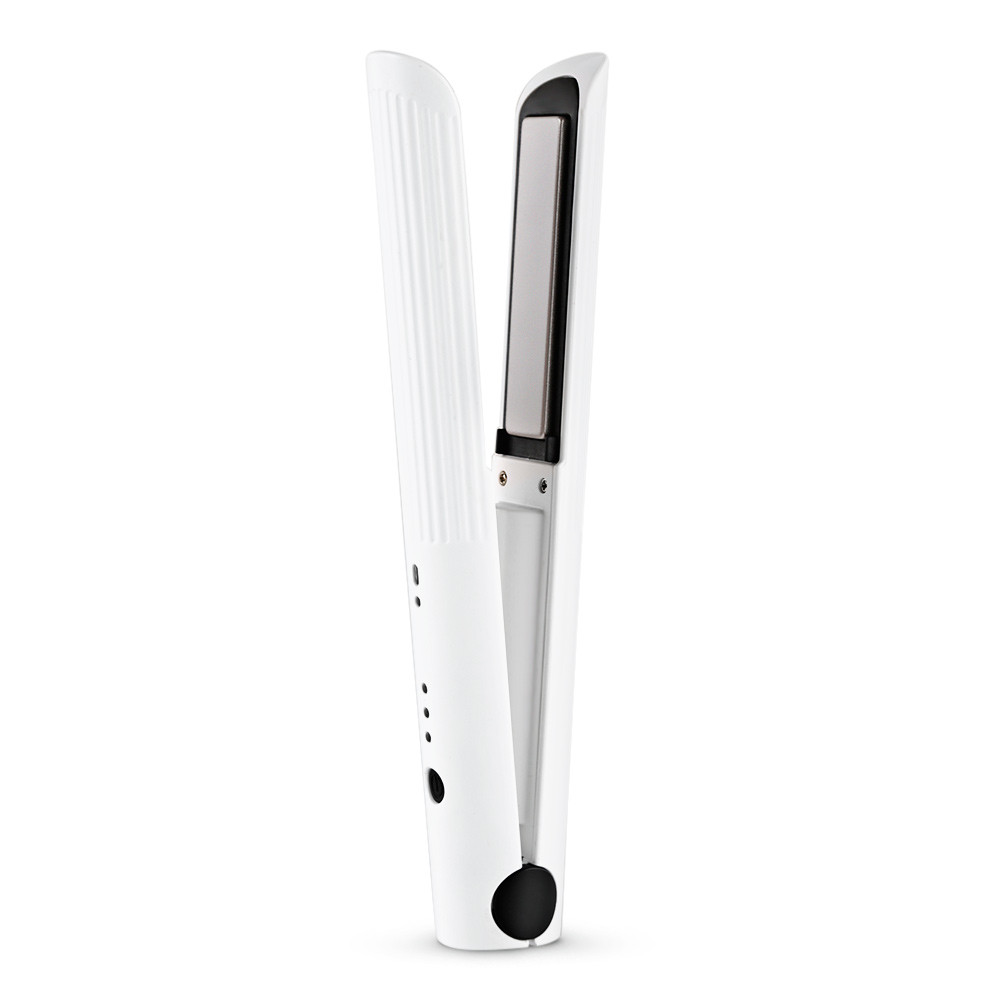 Rechargeable Hair Flat Iron Hair Straight Stick Travel Curl Straightening and Curling Hair Straightener Flat Iron Cordless