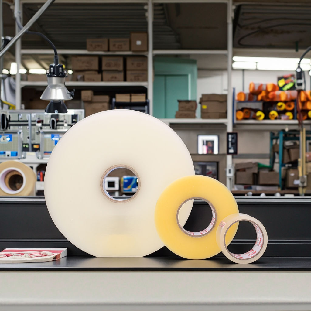 Clear Urethane Hot Melt Waterproof Opp Packing Tape Adhesive Sealing Tape For Office Warehouse Factory And Home Use