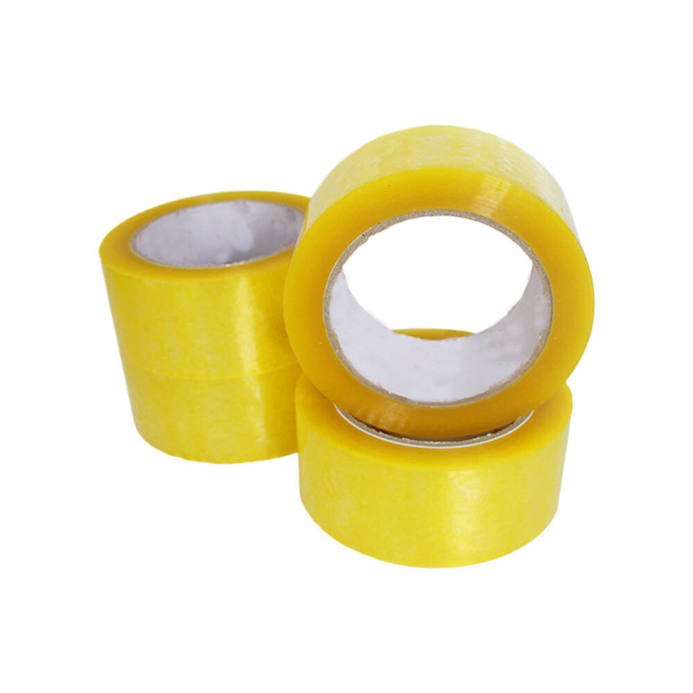 Clear Urethane Hot Melt Waterproof Opp Packing Tape Adhesive Sealing Tape For Office Warehouse Factory And Home Use