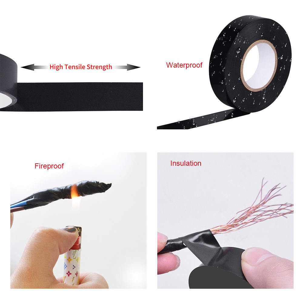 PVC Electrical Insulation Tape Fireproof Insulation Tape Electrical Insulation Strong Adhesive Tape Electrical Insulation Tape