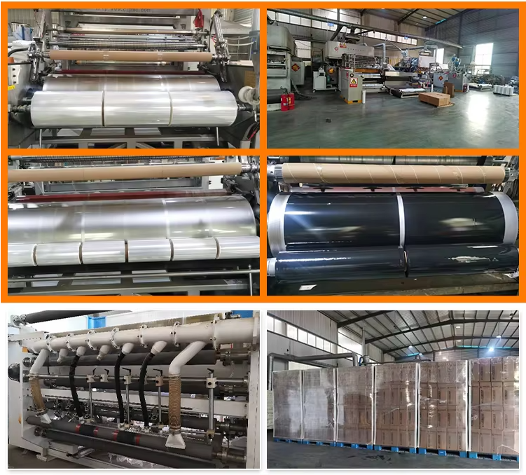 Transparent Plastic Manual Roll Hand Stretch Wrap Film 20 Micron Foil Stretch Transparent Filme Stretch 50cm