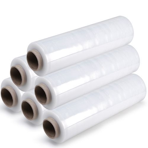 Transparent Plastic Manual Roll Hand Stretch Wrap Film 20 Micron Foil Stretch Transparent Filme Stretch 50cm Transparent Plastic Manual Roll Hand Stretch Wrap Film 20 Micron Foil Stretch Transparent Filme Stretch 50cm