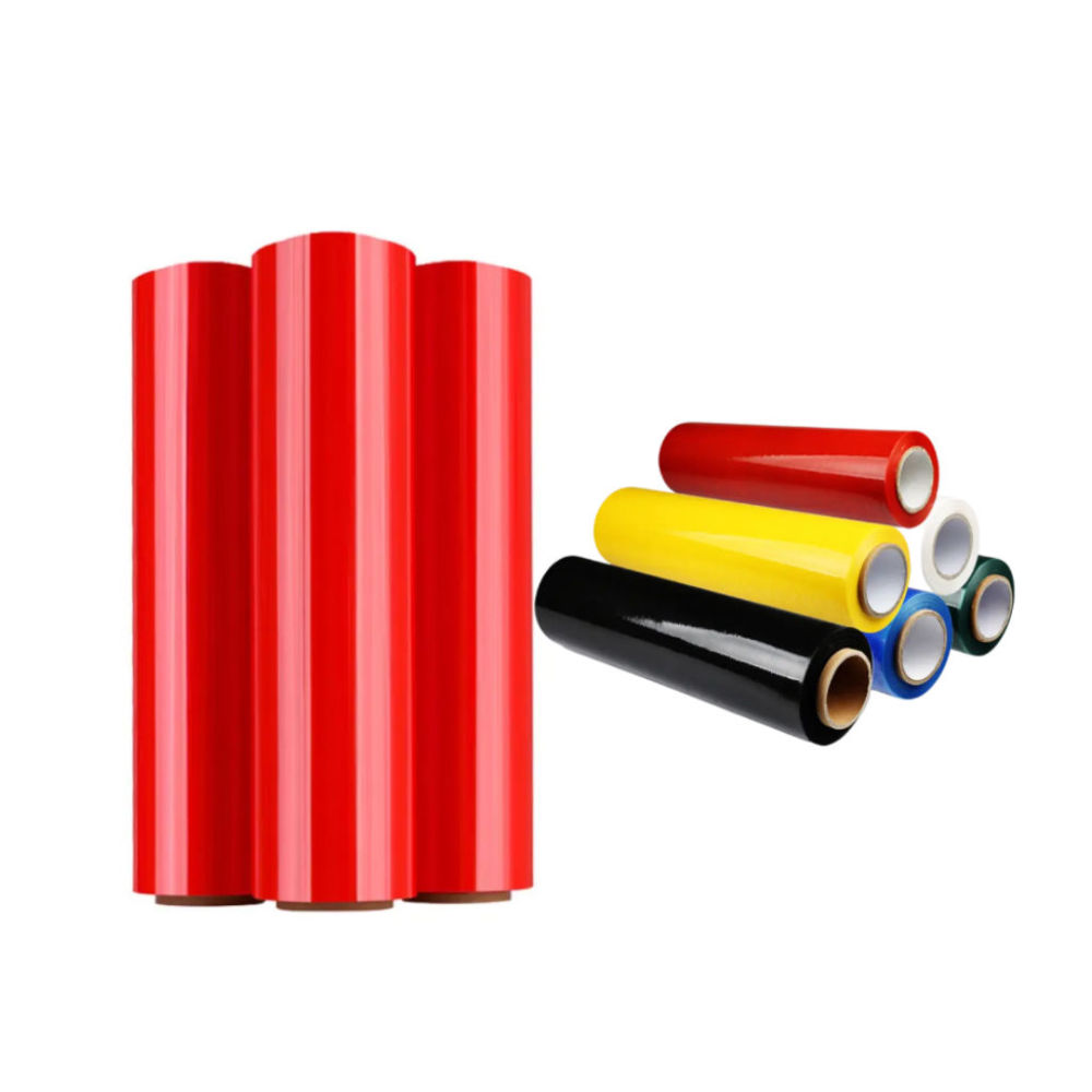 Lldpe Tear - Resistant Stretch Film Manufacturer Color Shrink Wrap Film Plastic Pallet Wrapping Hand Stretch Film