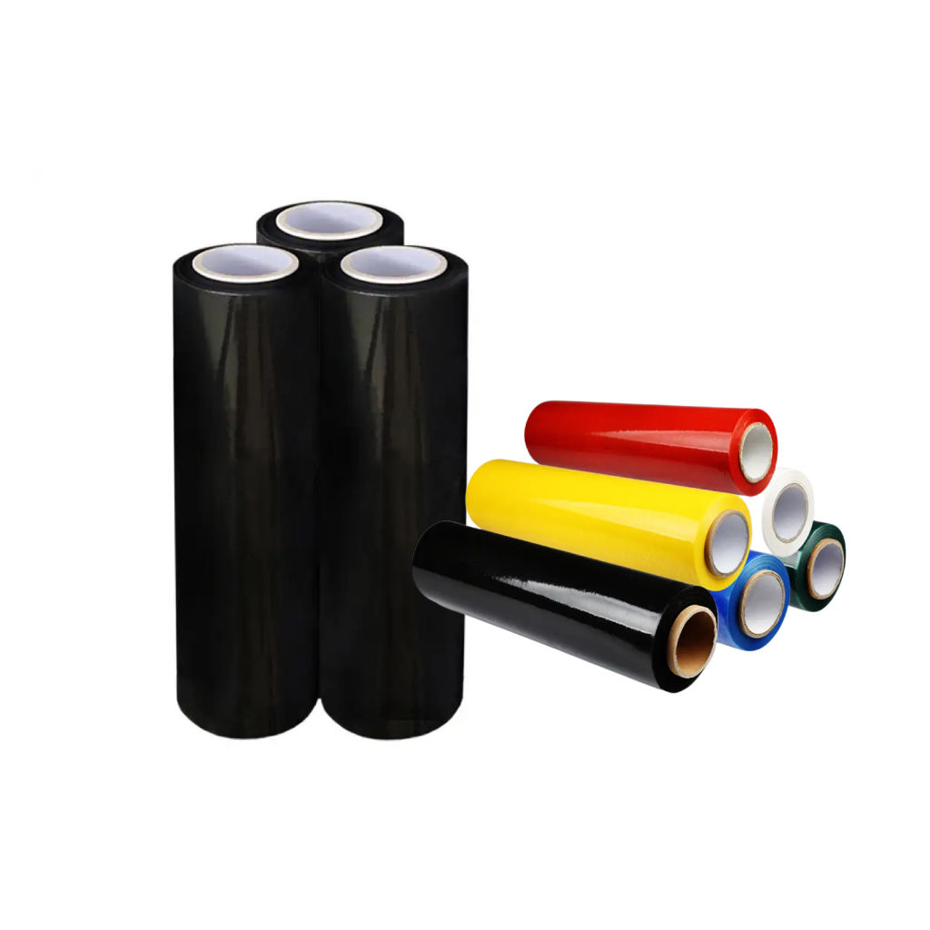 Lldpe Tear - Resistant Stretch Film Manufacturer Color Shrink Wrap Film Plastic Pallet Wrapping Hand Stretch Film