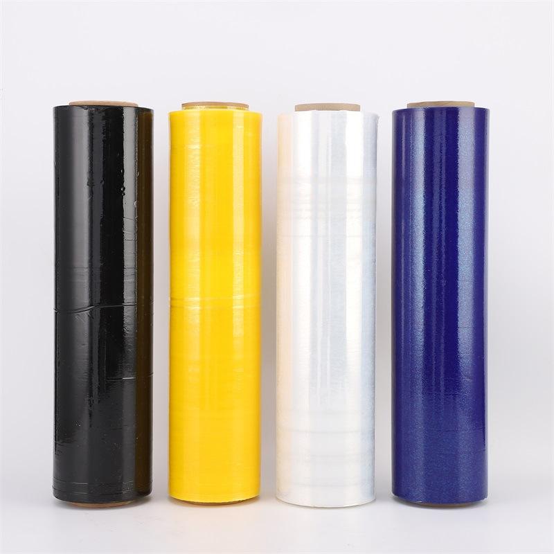 Lldpe Tear - Resistant Stretch Film Manufacturer Color Shrink Wrap Film Plastic Pallet Wrapping Hand Stretch Film