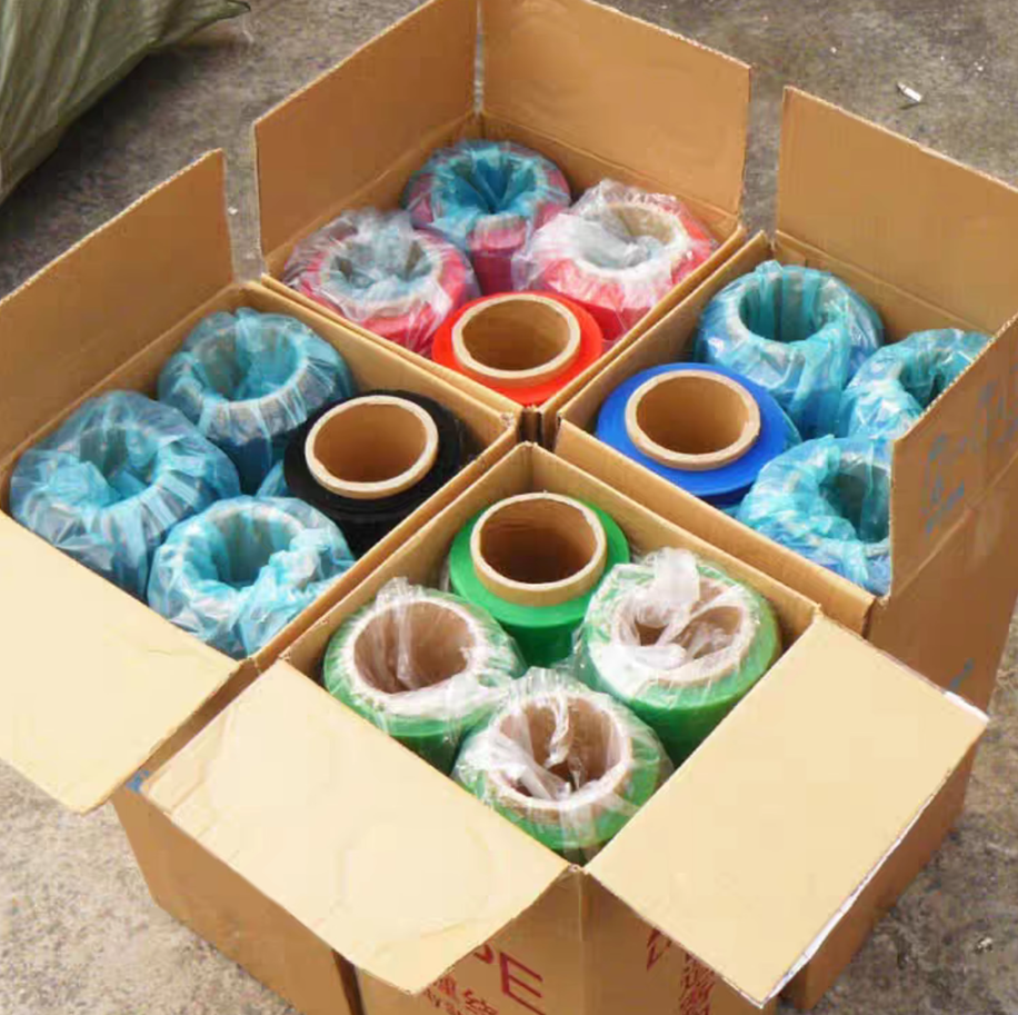Lldpe Tear - Resistant Stretch Film Manufacturer Color Shrink Wrap Film Plastic Pallet Wrapping Hand Stretch Film