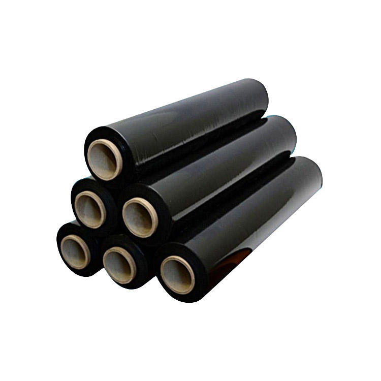 Customize Black Pe Wrapping Film Stretch Pe Pallet Stretch Film Supplier Stretch Film Lldpe Roll