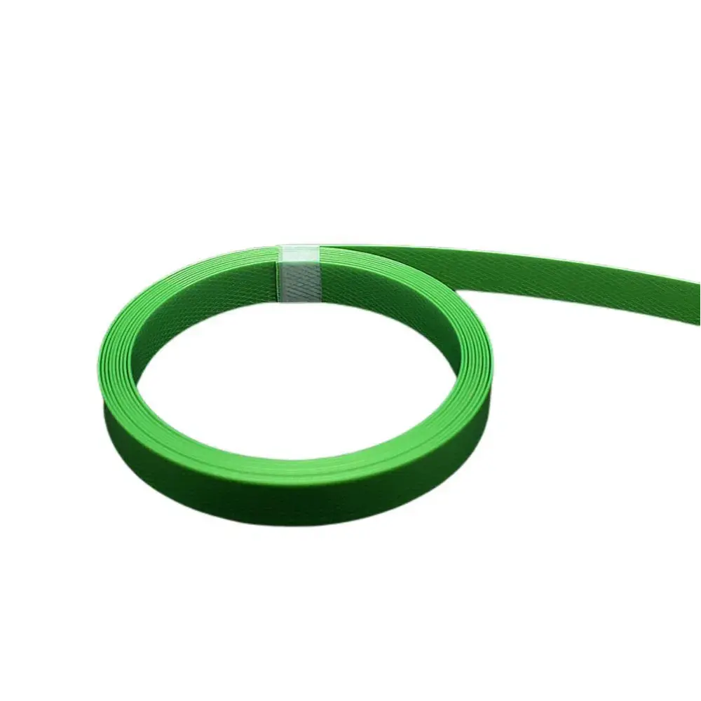 PET Strap Belt for Carton Packing Strapping Plastic High Quality Green Packaging Embossed Strap Band