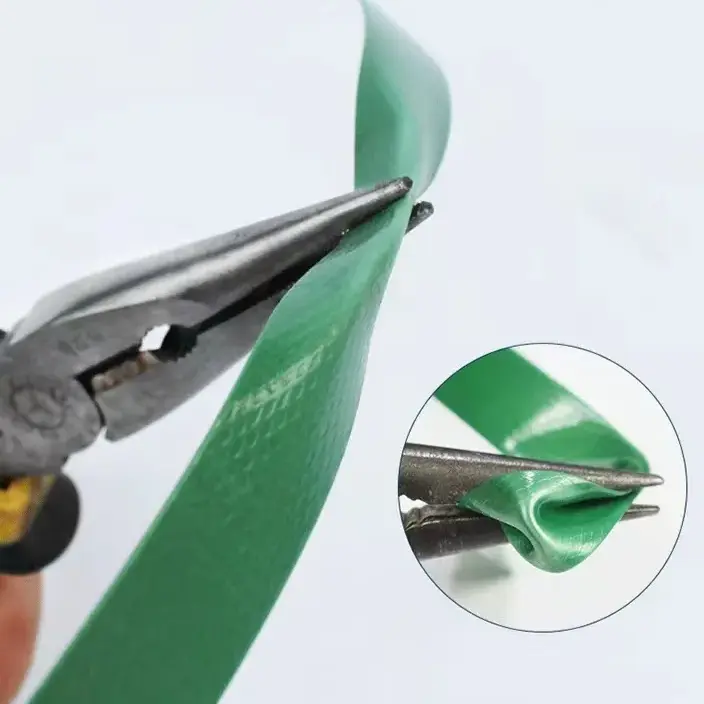 PET Strap Belt for Carton Packing Strapping Plastic High Quality Green Packaging Embossed Strap Band