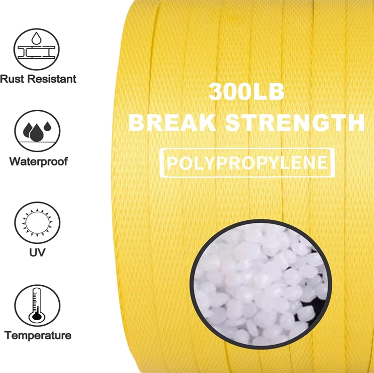 Polypropylene (PP) Strap Packaging Carton and Belt Plastic Strapping Band for Carton and Packaging Band