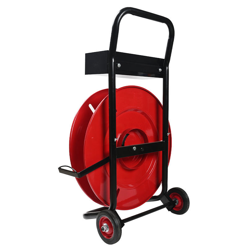 Multifunctional Durable Manual Steel Hand Strapping Tool High Strength Packing Banding Dispenser Cart for Strap Packing
