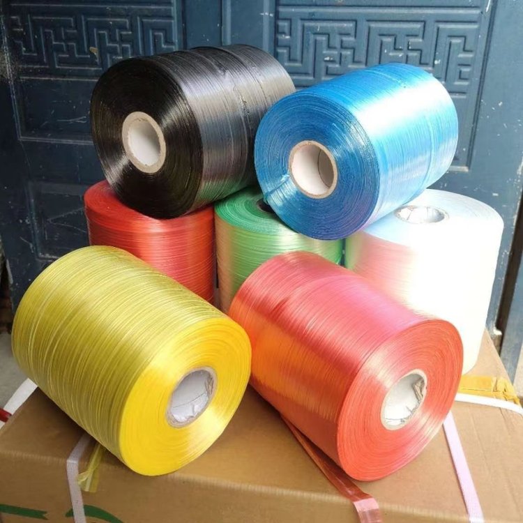 Transparent Plastic Rope White PP Strap Strapping Rope for Carton Box Packing Thickened Wear-Resistant Grass Ball Packing Rope