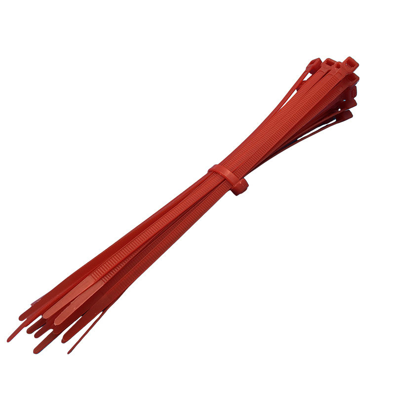 Colored Cable Ties Red, Green, Yellow, Blue Snap-Lock Tension Rope Bundling Straps Plastic Self-Locking Nylon Cable Ties