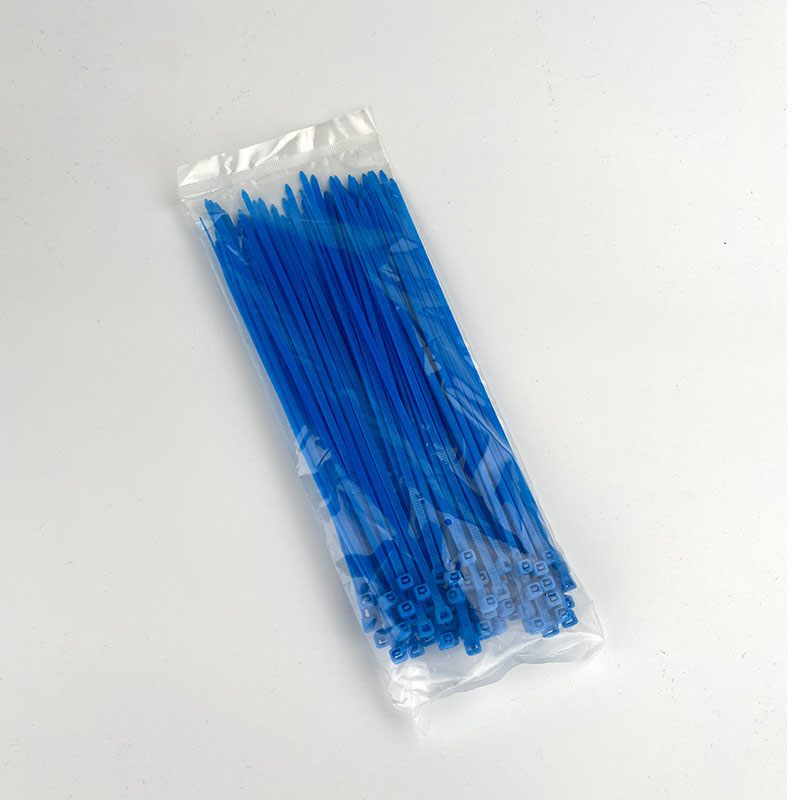 Colored Cable Ties Red, Green, Yellow, Blue Snap-Lock Tension Rope Binding Straps Plastic Self-Locking Nylon Cable Ties