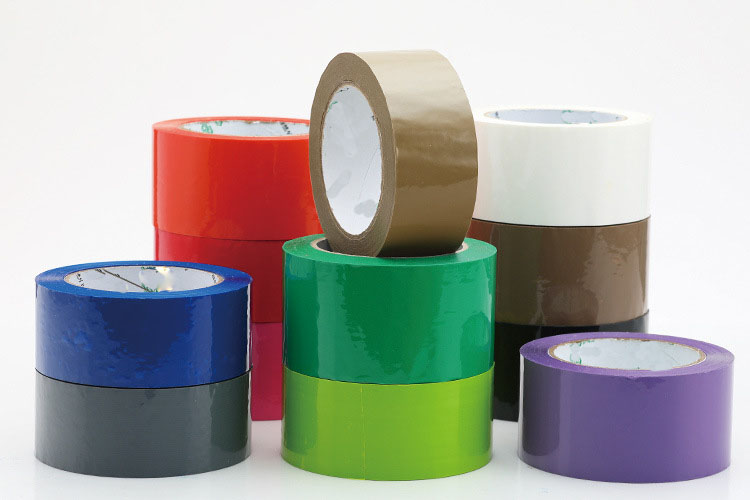 Colorful Sealing Tape Red, Yellow, Blue, Green, White, Coffee Brown Wide Adhesive Tape Packaging Tape Express Sealing Tape Adhesive Tape Strips