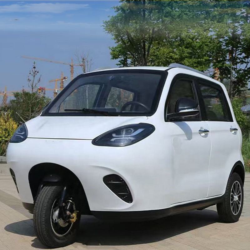 Vente en gros d'usine de tricycles électriques pour chariots alimentaires, mini voitures électriques à énergie nouvelle, tricycles électriques, trois-roues fermés