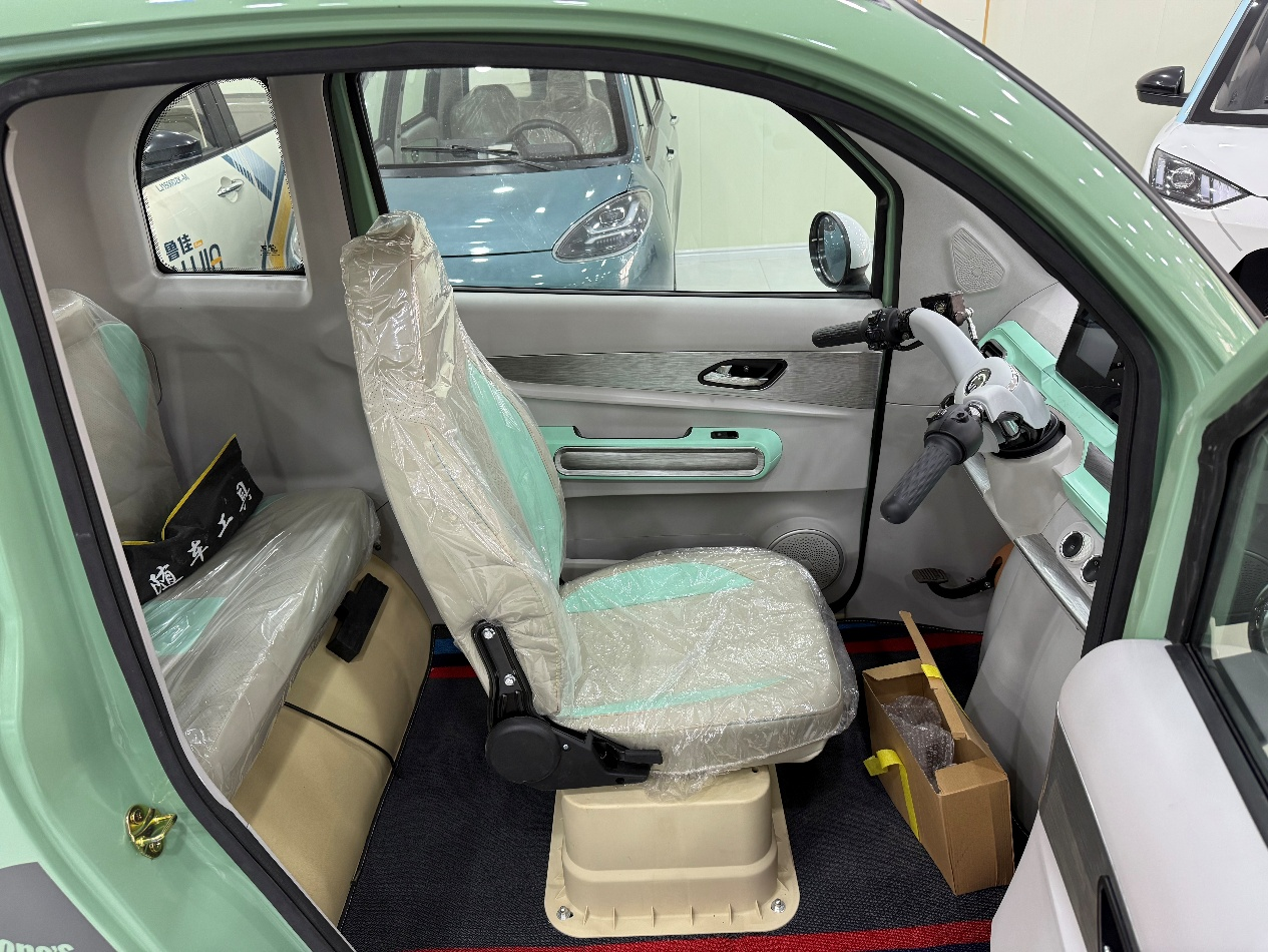 Voiture familiale électrique à quatre roues, petite voiture hybride pour femmes, batterie lithium pour adultes