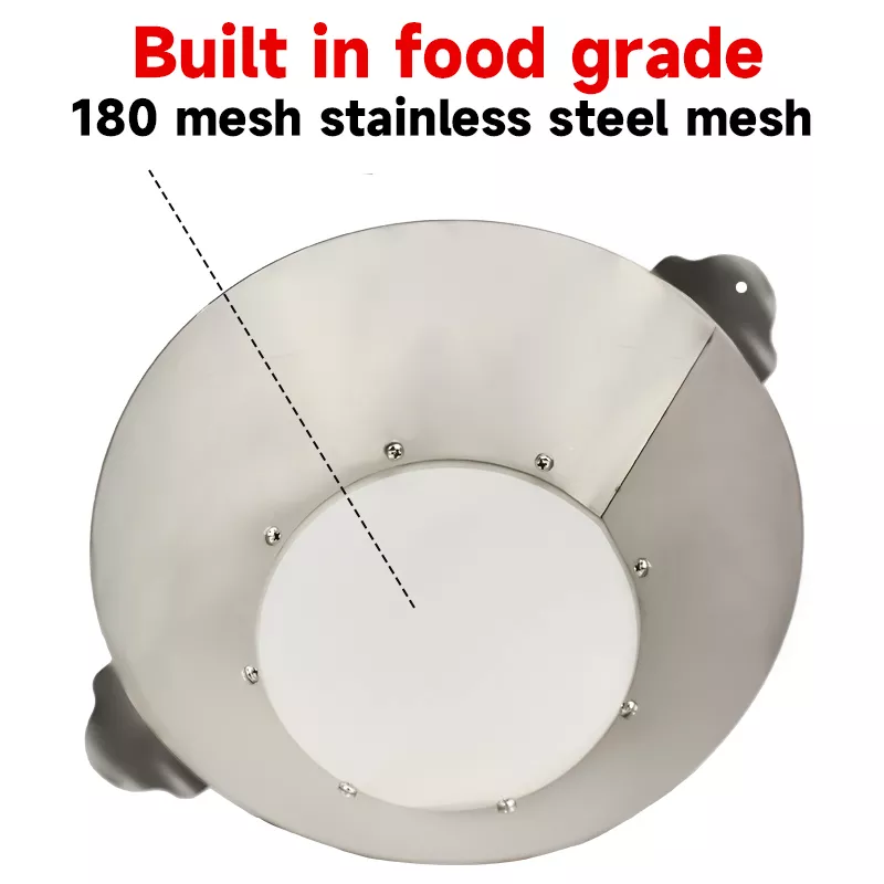 Food-Grade Stainless Steel Tea Grounds Filter, Coffee Grounds Filter, Fruit Juice Strainer