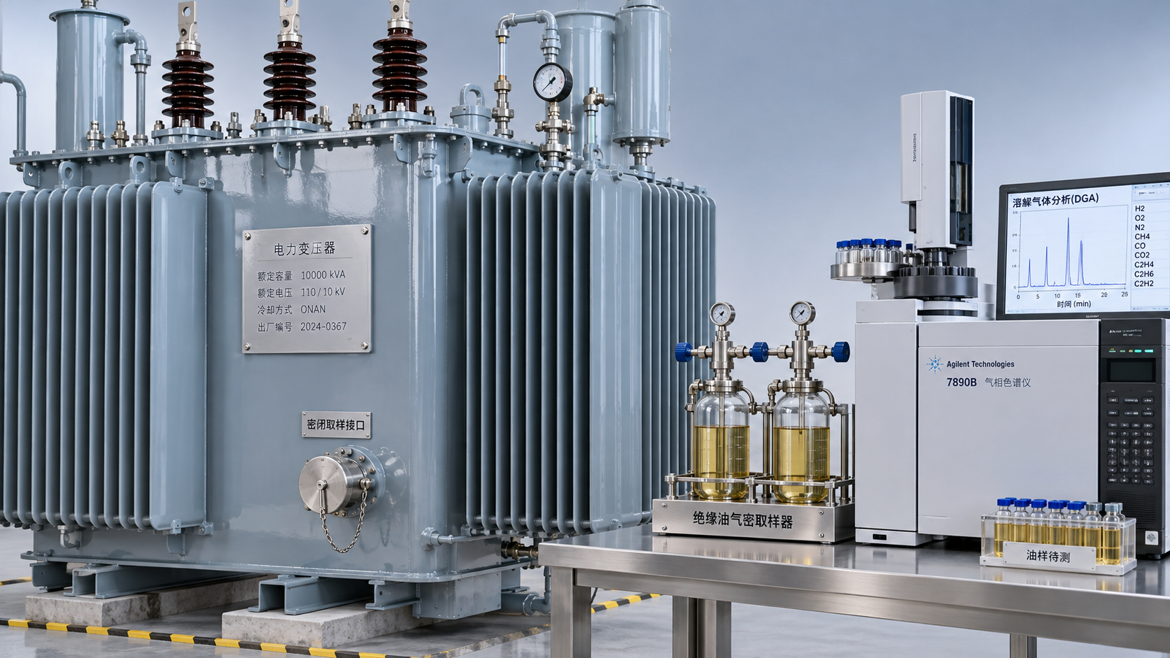 Что показывает анализ растворённых газов в маслонаполненном трансформаторе