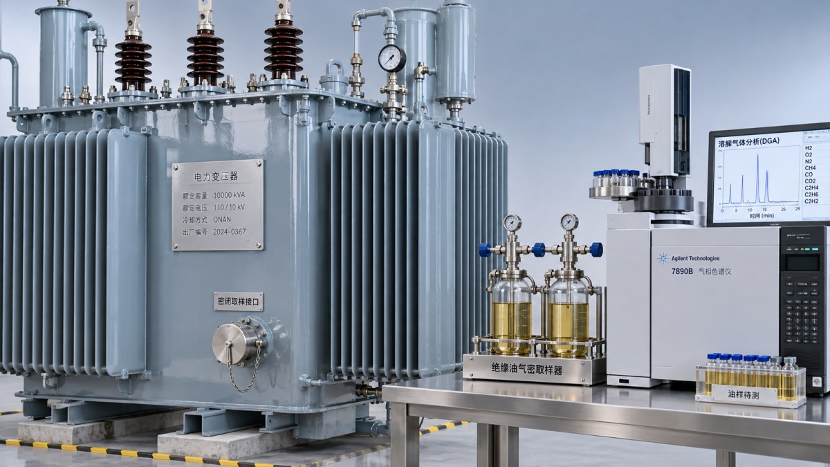 Что показывает анализ растворённых газов в маслонаполненном трансформаторе
