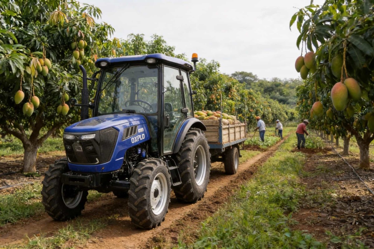 OXPLO拖拉机巴西农场作业2