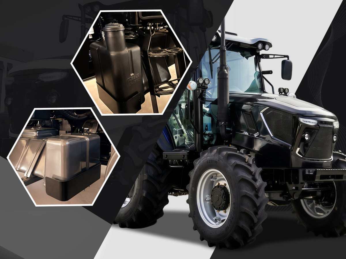 tanque de combustível do trator