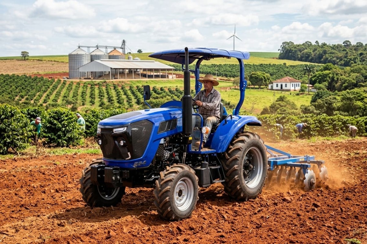 Trator 50 CV Sem Cabine Brasil OX254 Trator 50 CV Sem Cabine Brasil OX254