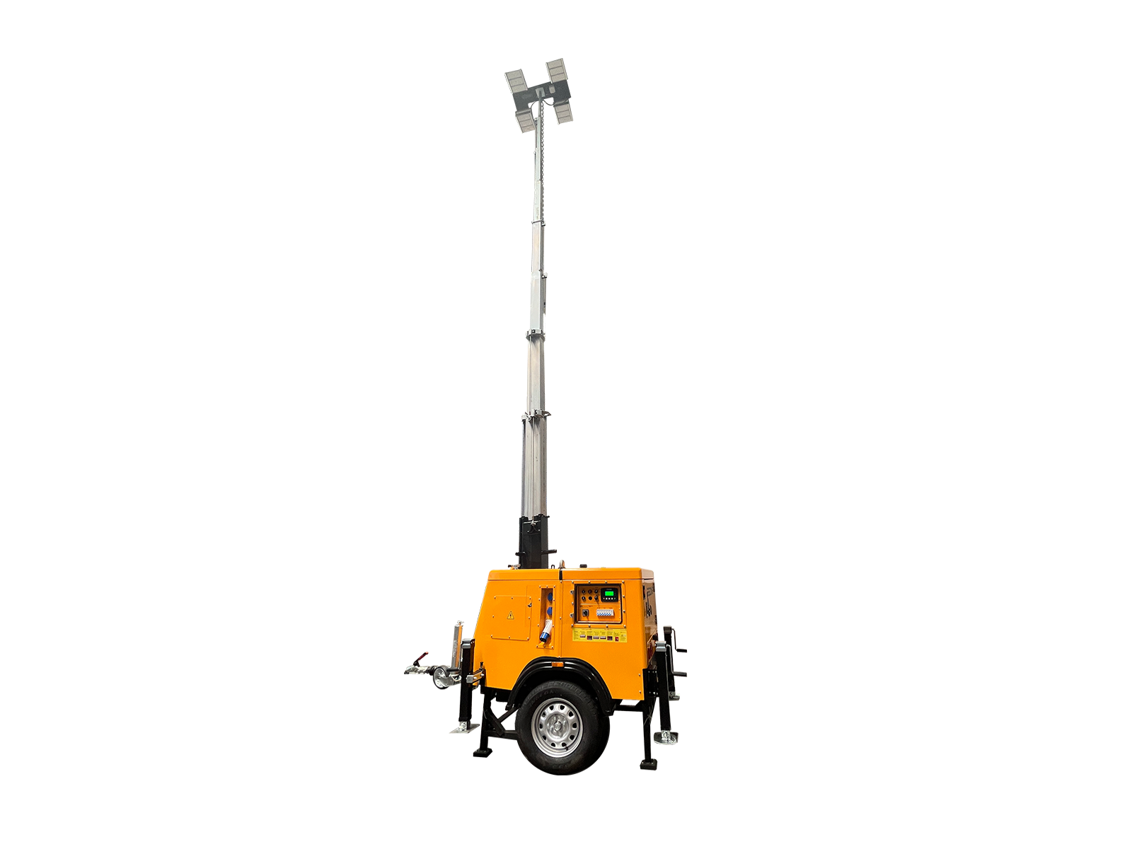 Hydraulic type lighting tower