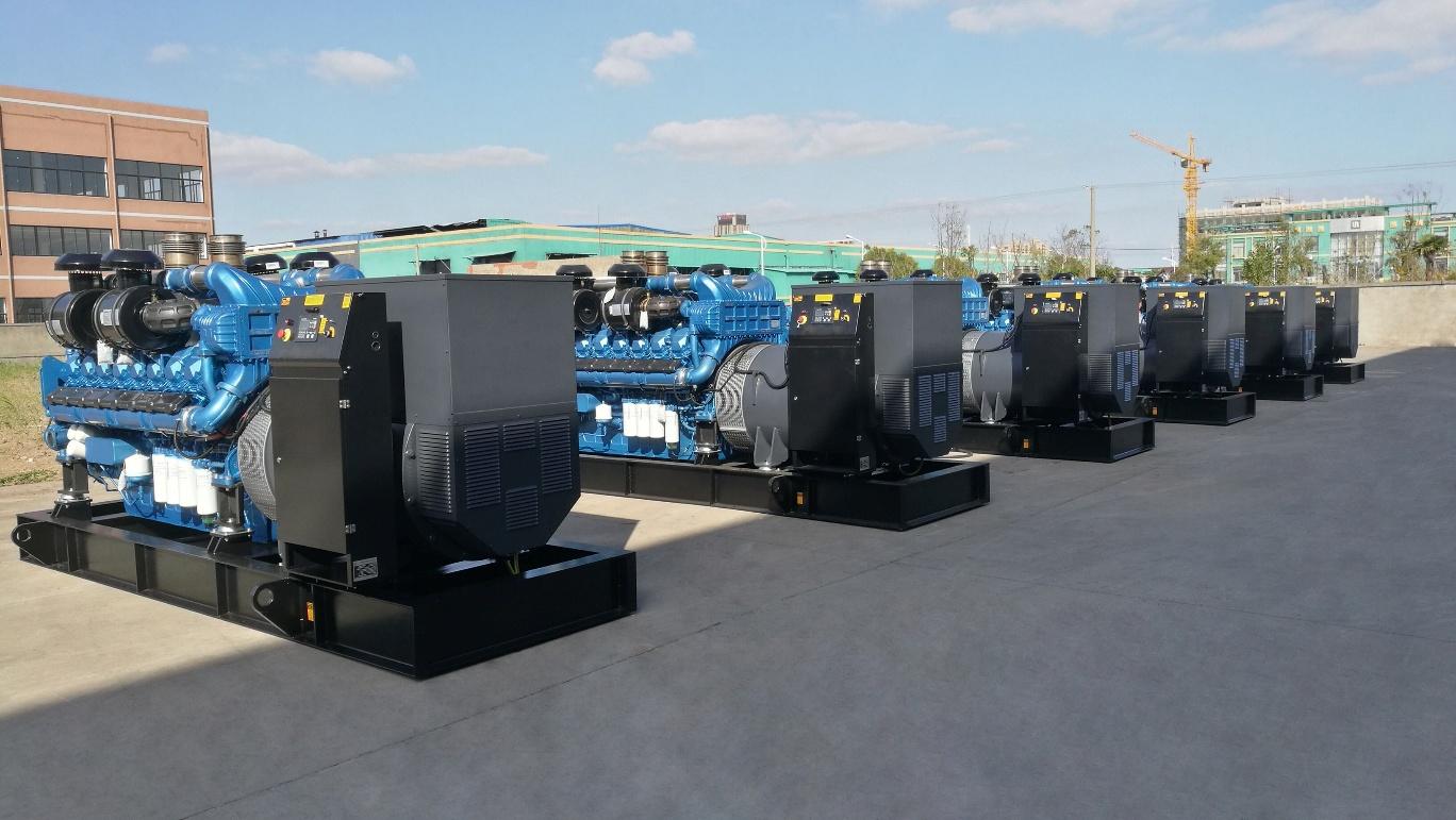 6 units 1600KW BAUDOUIN gensets ready for shipment
