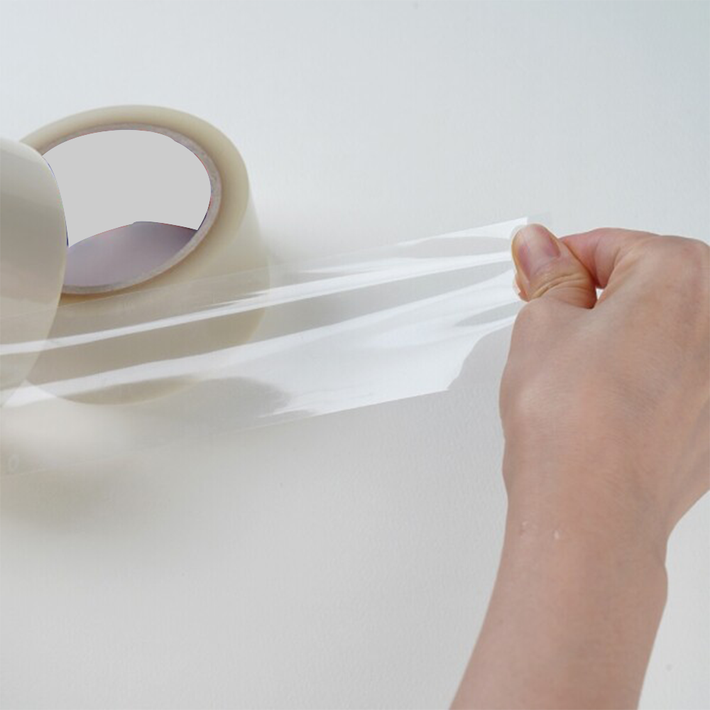 Cinta adhesiva transparente de uretano termofusible impermeable OPP para embalaje y sellado, para uso en oficinas, almacenes, fábricas y hogares.
