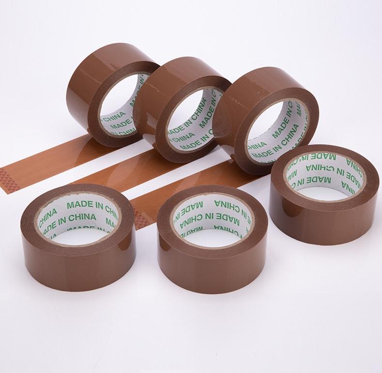 Cinta adhesiva ecológica de papel kraft, cinta de embalaje biodegradable resistente.