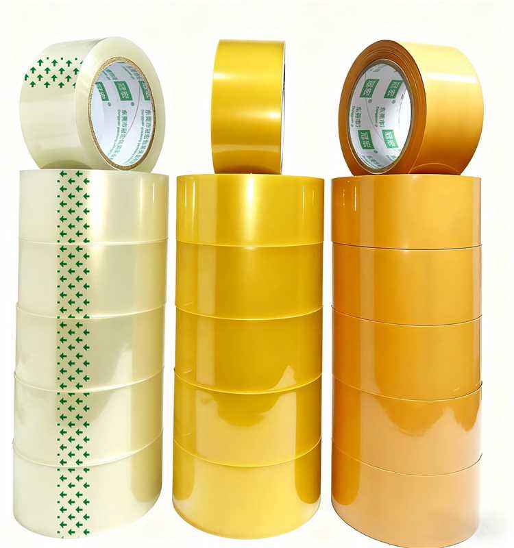 Cinta adhesiva Bopp para embalaje Cinta adhesiva Bopp personalizada al por mayor Cinta adhesiva transparente Bopp utilizada para el sellado de cajas de cartón
