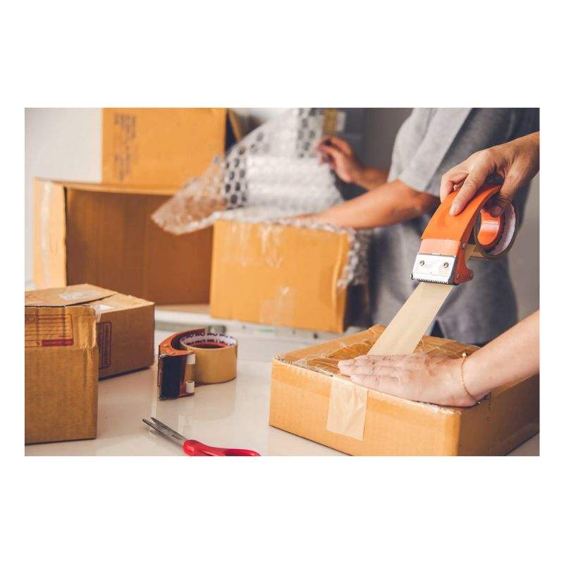 Cinta adhesiva Bopp para embalaje Cinta adhesiva Bopp personalizada al por mayor Cinta adhesiva transparente Bopp utilizada para el sellado de cajas de cartón